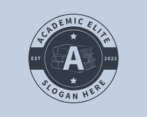 Highschool - Book Publishing Author logo design