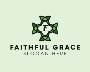 Religious - Religious Cross Mosaic logo design