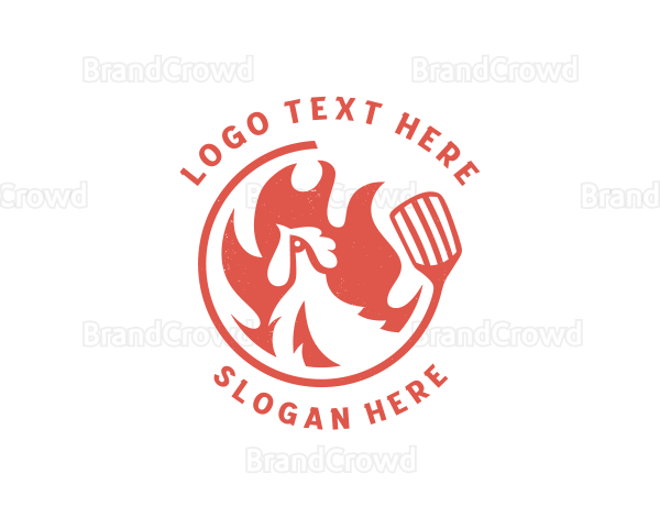 Flame Chicken Grill Logo