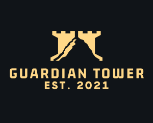 Mountain Tower Fort logo design