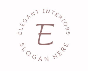 Elegant Boutique Business logo design