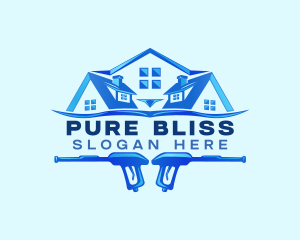 Soap - Roof Power Wash Cleaning logo design