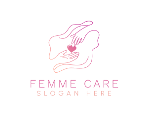 Hand Care Charity logo design