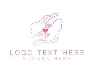 Helping Hand - Hand Care Charity logo design