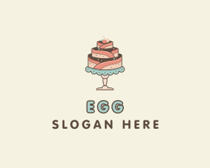 Sweet Cake Dessert logo design