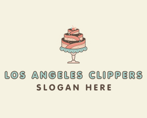 Sweet Cake Dessert logo design