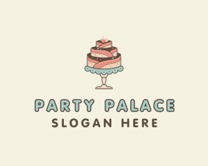 Birthday - Sweet Cake Dessert logo design