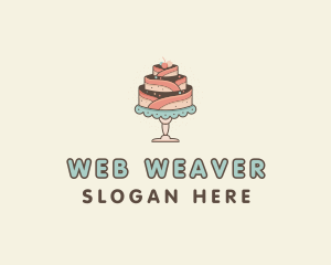 Sweet Cake Dessert logo design