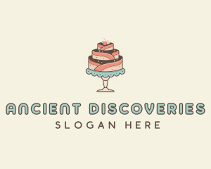 Sweet Cake Dessert logo design