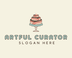 Sweet Cake Dessert logo design