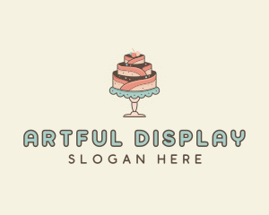 Sweet Cake Dessert logo design