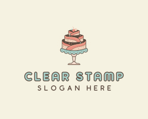 Sweet Cake Dessert logo design