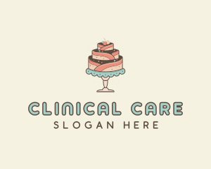 Sweet Cake Dessert logo design