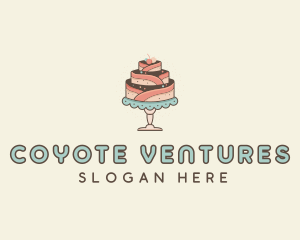 Sweet Cake Dessert logo design