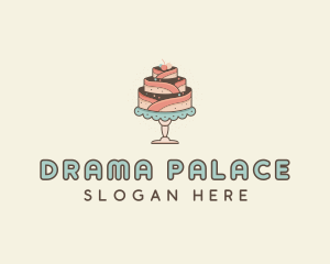 Sweet Cake Dessert logo design