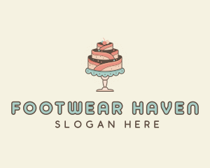 Sweet Cake Dessert logo design