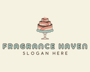 Sweet Cake Dessert logo design