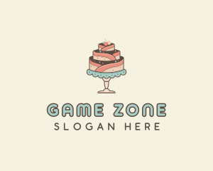 Sweet Cake Dessert logo design