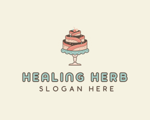 Sweet Cake Dessert logo design