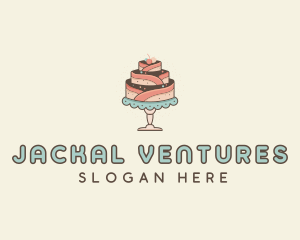 Sweet Cake Dessert logo design