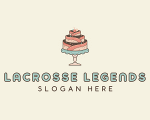 Sweet Cake Dessert logo design