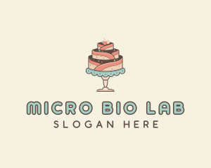 Sweet Cake Dessert logo design