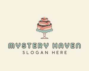 Sweet Cake Dessert logo design