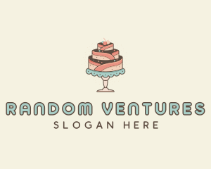 Sweet Cake Dessert logo design