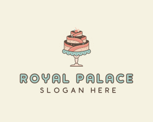 Sweet Cake Dessert logo design