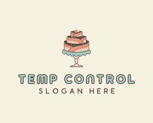 Sweet Cake Dessert logo design