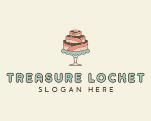 Sweet Cake Dessert logo design