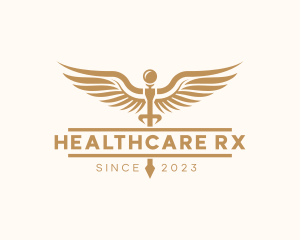 Pharmacist - Caduceus Pharmacist Clinic logo design