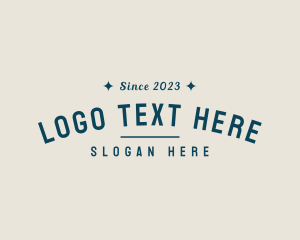 Clothing - Hipster Clothing Business logo design