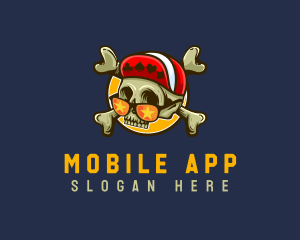 Monster - Casino Gambling Skull logo design