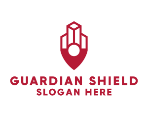 Shield - Architecture Building Shield logo design