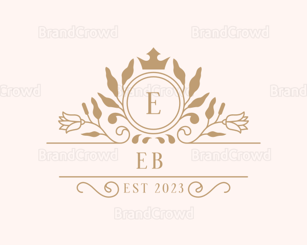 Crown Wedding Event Logo