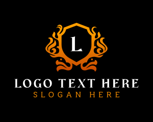 Luxury Ornamental Crest Logo