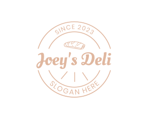 Bread Deli Sandwich logo design