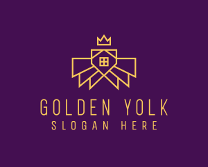 Golden House Realty logo design