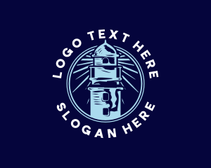 Navigation - Lighthouse Ocean Navigation logo design