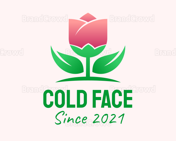 Rose Garden Flower Logo