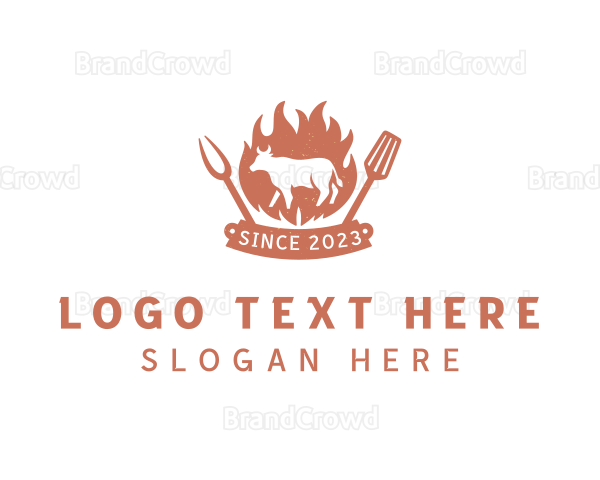 Hot Beef Restaurant Logo