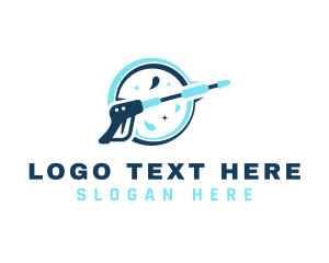 Cleaning Service - Pressure Wash Cleaning logo design