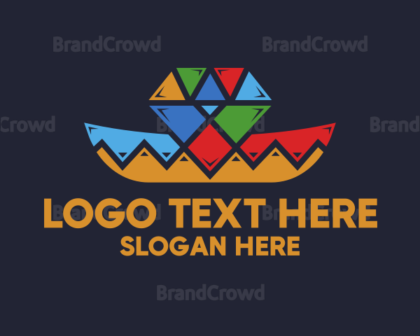 Diamond Mexican Hat Logo