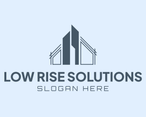 Commercial High Rise Building logo design