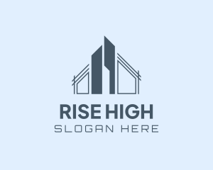 Commercial High Rise Building logo design