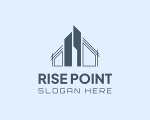 Commercial High Rise Building logo design