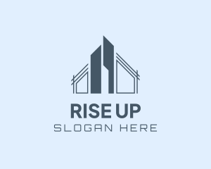 Commercial High Rise Building logo design