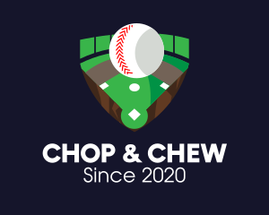 Sports Team - Baseball Sports Field logo design