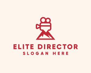Director - Mountain Video Camera logo design